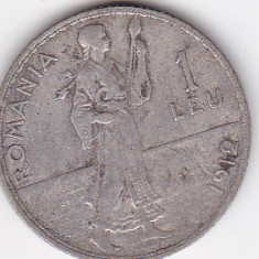 Romania 1 leu 1912