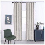 Draperie Atria, Velvet Glamour, catifea, ivoriu, semiopac, H 280 cm