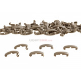 INDEX CLIPS - 60 PCS - DARK EARTH