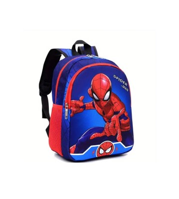 Rucsac Spider-Man pentru copii cu compartimente multiple 32 x 25 x 12 cm foto