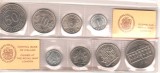 SV * ISLANDA * SET MONETARIE 1978 1 KRONA si 5 - 10 - 50 KRONUR * UNC, Europa, Cupru-Nichel