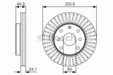 Disc frana CHEVROLET LACETTI (J200) (2003 - 2016) BOSCH 0 986 479 R70
