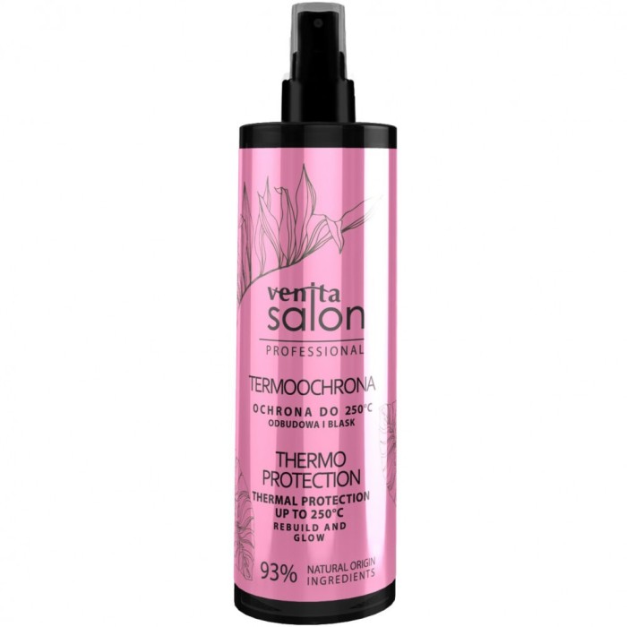 Spray pentru coafat cu protectie termica pana la 250&deg;C, Henna Care, Venita, 200ml