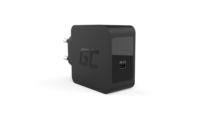 &Icirc;ncărcător Green Cell USB-C 18W PD pentru Samsung Galaxy S8 S8 S9 S9 S9 Note 8, iPhone X / 8 / 8 / 8 Plus, Nintendo Switch și alte dispozitive