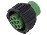 Conector TE Connectivity 7 pini mamă pe cablu soclu 3-967650-1