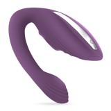 Vibratoare cu telecomanda - Crushious Pleasuriser Vibrator pentru Punctul G si Stimulator Clitoris cu Suctiune Reincarcabil si cu Telecomanda