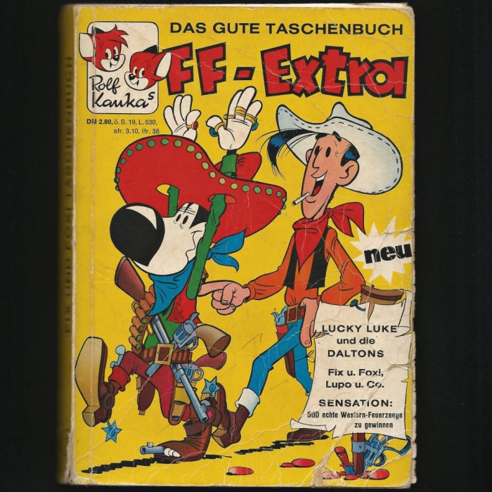 FIX UND FOXI - ROLF KAUKA&#039;S FF-EXTRA - DAS GUTE TASCHENBUCH - BENZI DESENATE