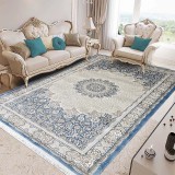 Covor Clasic Living Avangard 37809A Turcoaz Moftx