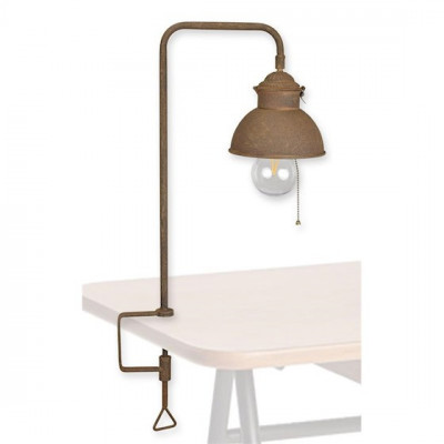 Lampa industriala antik rusty pentru birou CM-104 foto