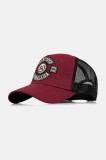 Von Dutch șapcă culoarea bordo, VD.0.CAS1.BIK