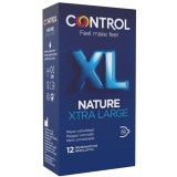 Control Condoms-Adapta Nature Xl Prezervative, 12 Bucăți-Latex