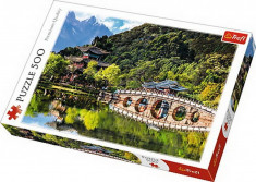 Puzzle Trefl 500 Laguna Dragonului Negru foto