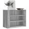 vidaXL Dulap de perete, gri sonoma, 75x35x60 cm, lemn compozit