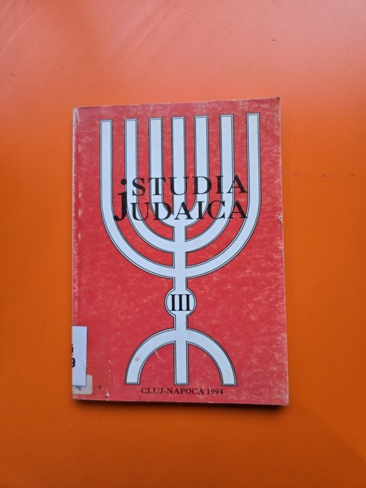 Studia Judaica III -