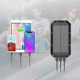 Cumpara ieftin Baterie externa solara-Acumulator extern solar wireless 10000 mAh