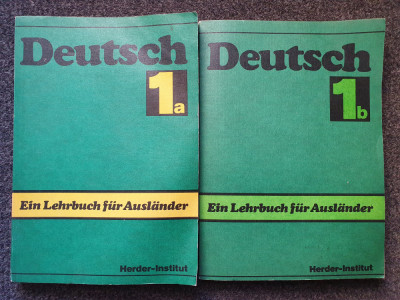 DEUTSCH EIN LEHRBUCH FUR AUSLANDER (2 volume 1987) foto