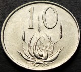 Moneda exotica 10 CENTI - AFRICA de SUD, anul 1987 * cod 365