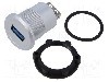 Conector {{Tip conector}}, versiune USB 3.0, {{Orientare spa&amp;#355;iala}}, ONPOW - USB-08C