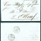 France 1852 Stampless Cover + Content Castres sur l&#039;Agout Elbeuf DB.521
