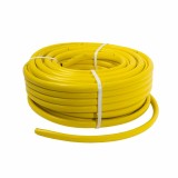 Furtun gradina armat 3/4, flexibil, 50 m, galben, rezistent UV si frig