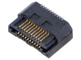 Conector PCB-PCB hermafrodit PIN 20 0,5mm LSS gold flash SMT SAMTEC