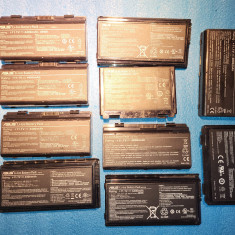 lot 10 baterii laptop ASUS - diverse modele -