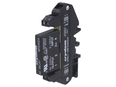 Releu Semiconductor 1-fazat DRA1-MP240D4 4A 24-280VAC 3-32VDC foto