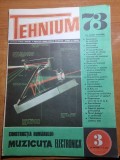 revista tehnium martie 1973-amenajari interioare,confortul casnic