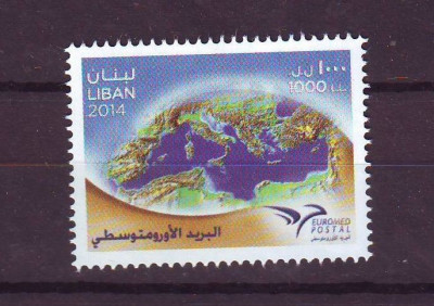 LIBAN 2014 EUROMED JOINT ISSUE foto