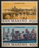 Cumpara ieftin BC130, San Marino 1980, serie orase-Londra