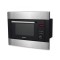 Cuptor cu microunde incorporabil Heinner, 800 W, 23 l, grill, afisaj LED, Negru/Argintiu