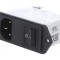Conector Alimentare AC Soclu Tată C14 2A 250VAC