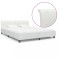 Gossi cadru de pat, alb, 180 x 200 cm, piele ecologica
