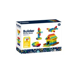 Set de constructie STEAM - Micutul matematician (200 piese) PlayLearn Toys
