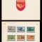 1974 Romania, Centenarul UPU LP 847, carnet filatelic de prezentare