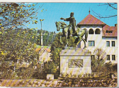 bnk cp Campeni - Statuia lui Avram Iancu - necirculata - marca fixa foto