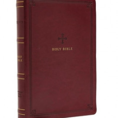 Nrsv, Catholic Bible, Standard Large Print, Leathersoft, Red, Comfort Print: Holy Bible