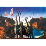 Cumpara ieftin Puzzle Bluebird - Salvador Dali: Swans Reflecting Elephants, 1937, 1000 piese