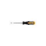 Șurubelniță Dreaptă VOREL 6x100mm, Oțel Crom Vanadiu, M&acirc;ner Ergonomic, Profesională, Cod 60956