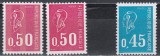 Franta 1971 - Nou tip Marianne - H&acirc;rtie fluorescentă și normală, 2 Serii, MNH, Nestampilat