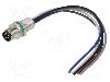 Conector M8, 5 pini, clasa etanseitate IP65, IP67, DEGSON ELECTRONICS - SD-M8B-05P-MM-SH7B10-00A(H)