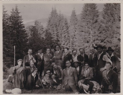 FOTOGRAFIE &amp;quot;IN MUNTII BIHORULUI&amp;quot; 9.VIII.1935, CLUJ foto