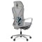 SCAUN DE BIROU ERGONOMIC CU SPATAR RABATABIL SI SUPORT PICIOARE SYYT 9512 GRI