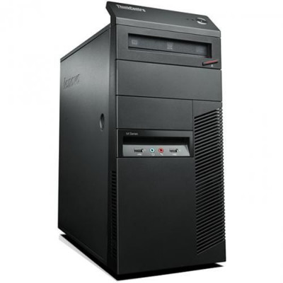 Calculator Lenovo ThinkCenter M91p Tower, Intel DualCore G850, 4GB DDR3, 128GB SSD foto