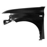Aripa fata Mitsubishi Outlander, 05.2015-, parte montare stanga, cu gaura semnalizator, cu gauri ornament, 52X201, Aftermarket, Rapid
