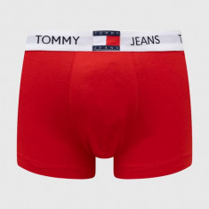 Tommy Jeans boxeri barbati, culoarea rosu