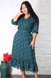 Cumpara ieftin Rochie de ocazie Renata Verde - 50Marimea, Yves