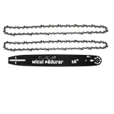 Set lama+2 lanturi Micul Padurar, 16&quot;, pas .325, grosime 1.5mm, 64pinteni, 32dinti FarmGarden AgroTrade