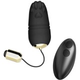 ARMONY - KITTY EGG VIBRATOR G-SPOT REMOTE CONTROL BLACK, ARMONY STIMULATORS