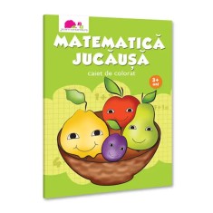 Matematica jucausa - Caiet de colorat, 7Toys
